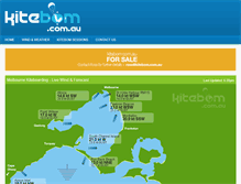 Tablet Screenshot of kitebom.com.au